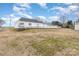 Spacious backyard with a white fence and a patio at 6328 W Nc 10 Hwy, Hickory, NC 28602