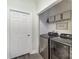 Convenient laundry room with washer, dryer, and storage at 6328 W Nc 10 Hwy, Hickory, NC 28602