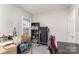 Home office featuring a desk, shelving, and treadmill at 6328 W Nc 10 Hwy, Hickory, NC 28602