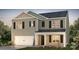 Charming two-story home with a tidy lawn, attached garage, and inviting covered porch and black shutters at 768 14Th Avenue Ne Ct, Hickory, NC 28601