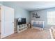 Charming Bedroom with crib, storage, and wall decor at 9353 Creedmore Hills Dr, Charlotte, NC 28214