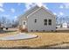 Newly built home with a circular patio and small yard at 109 E Broad St, Salisbury, NC 28144