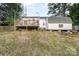 House with a deck and shed in the backyard at 160 Brookwood Ne Ave, Concord, NC 28025