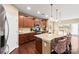 Modern kitchen with granite countertops, stainless steel appliances, and a breakfast bar, perfect for casual dining at 1605 Appledale Ct # 116, Fort Mill, SC 29715