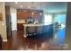 Modern kitchen with granite countertops and large island at 1605 Appledale Ct # 116, Fort Mill, SC 29715