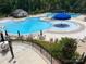Community pool featuring a wading pool, lap pool and lounge seating at 1605 Appledale Ct # 116, Fort Mill, SC 29715