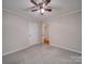 Bright bedroom with ceiling fan and neutral carpeting at 177 Jim Hanna Ln # 4510, Wadesboro, NC 28170