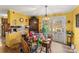 Bright dining room with wood table and access to backyard at 1968 12Th Street Ne Pl, Hickory, NC 28601