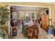 Dining room with hardwood floors and large window at 1968 12Th Street Ne Pl, Hickory, NC 28601