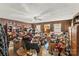 Spacious living room with wood paneling and large windows at 1968 12Th Street Ne Pl, Hickory, NC 28601