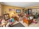 Living room with comfortable seating and a view into the dining area at 1968 12Th Street Ne Pl, Hickory, NC 28601