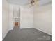 Neutral-toned bedroom with carpeted floor and ceiling fan at 19773 Deer Valley Dr, Cornelius, NC 28031