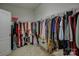 Large walk-in closet with ample storage and organization space at 2001 Yellow Daisy Dr, Matthews, NC 28104