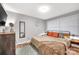 Bright bedroom with a king-size bed and neutral decor at 2025 Ibis Ct, Charlotte, NC 28205