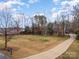 Aerial view of house, large yard, and driveway at 2101 Darian Way, Waxhaw, NC 28173