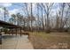 Large backyard with open space and wooden fence at 2101 Darian Way, Waxhaw, NC 28173