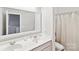 Double vanity bathroom with shower at 2178 Grist Mill Dr, Concord, NC 28025