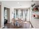 Cozy breakfast nook with a table and chairs near a window at 2178 Grist Mill Dr, Concord, NC 28025