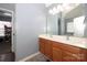 Bathroom with double sinks and a large vanity at 3111 Hendricks Chapel Ln, Charlotte, NC 28216