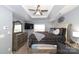 Spacious bedroom with a king-size bed and plenty of storage at 3111 Hendricks Chapel Ln, Charlotte, NC 28216