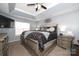 Spacious bedroom with a king-size bed and plenty of storage at 3111 Hendricks Chapel Ln, Charlotte, NC 28216