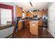 Kitchen boasts granite countertops and stainless steel appliances at 3111 Hendricks Chapel Ln, Charlotte, NC 28216