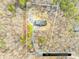 Aerial view outlining lot lines of property at 4105 Glenola Dr, Waxhaw, NC 28173