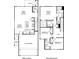 Detailed floor plan showcasing the layout of the first and second floors at 5034 Kellaher Pl, Charlotte, NC 28216