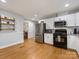 Kitchen with stainless steel appliances and white shaker cabinets at 6716 Ronda Ave, Charlotte, NC 28211