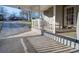 Covered front porch with white railing and steps at 811 Colonial Dr, Rock Hill, SC 29730