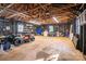 Spacious garage with ample storage and room for vehicles at 910 S College Ave, Newton, NC 28658