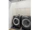 Laundry room with side-by-side washer and dryer at 9223 Belcaro Ln, Charlotte, NC 28273