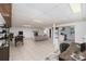 Finished basement featuring a kitchenette, living area, and game room at 1935 Berkshire Dr, Gastonia, NC 28052