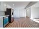 Modern kitchen with stainless steel appliances and white cabinets at 2705 Lowell Bethesda Rd, Gastonia, NC 28056