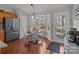 Bright dining area with bay window, overlooking the backyard, perfect for Gathering meals at 3257 Westridge Sw Ln, Concord, NC 28027