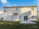 Two-story home with a large backyard and patio at 3744 Amber Meadows Dr, Charlotte, NC 28269