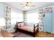 Bright bedroom with hardwood floors and antique bed at 1223 India Hook Rd, Rock Hill, SC 29732