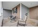 Relaxing front porch with rocking chairs at 130 Portman Ln, Statesville, NC 28625