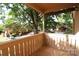 Balcony overlooking wooded area and parking lot at 1419 Riverwood Ct, Rock Hill, SC 29732