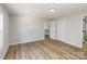 Bright bedroom with wood-look floors and doors at 1762 Proposal Ave, Chester, SC 29706