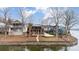 Lakefront home with private walkway and dock at 182 Grand View Dr, New London, NC 28127