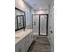 Bathroom boasts a double vanity, large shower, and modern fixtures at 1852 Yardley St, Rock Hill, SC 29732