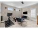 Bright living room featuring recessed lighting, a media center, and comfortable seating at 2218 Croydon Rd, Charlotte, NC 28207