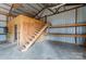 Unfinished workshop with loft and stairs at 234 Henson Ln, McConnells, SC 29726