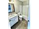 Clean bathroom featuring a bathtub, shower, and vanity at 2711 Thornbush Ct, Charlotte, NC 28270