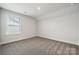 Bright bedroom with carpet flooring and window at 3209 Whispering Creek Dr, Indian Trail, NC 28079