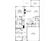 One-story floor plan with kitchen, Gathering room, and primary bedroom at 3209 Whispering Creek Dr, Indian Trail, NC 28079