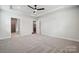 Large main bedroom with access to bathroom and closet at 3209 Whispering Creek Dr, Indian Trail, NC 28079