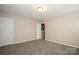 Bedroom with door to en-suite bathroom at 4182 Cordell Ct, Midland, NC 28107