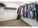 Large walk-in closet with ample hanging space at 4182 Cordell Ct, Midland, NC 28107